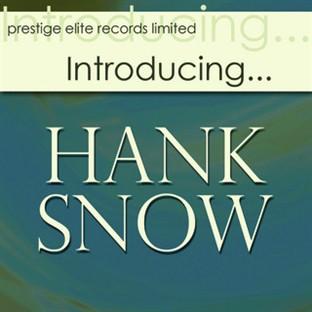 Album cover art for Introducing….hank Snow