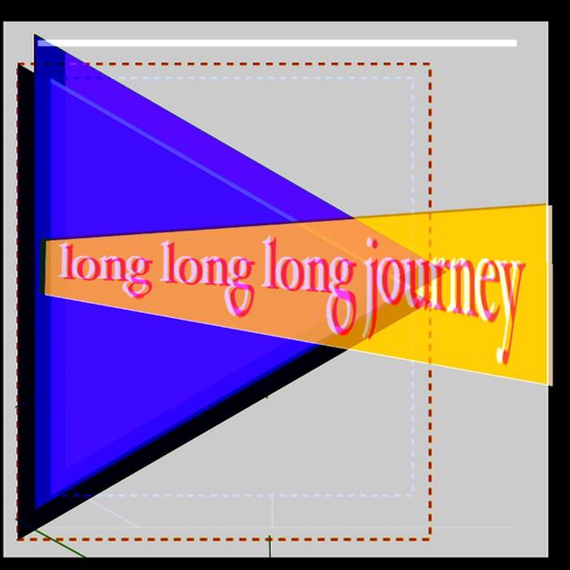 Album cover art for long long long journey