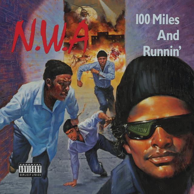 Album cover art for 100 Miles and Runnin'