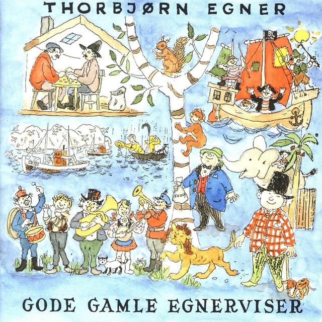 Album cover art for Gode Gamle Egnerviser