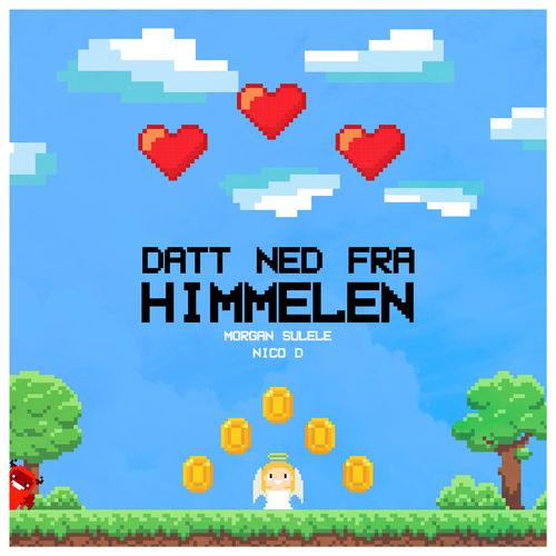 Album cover art for Datt ned fra himmelen