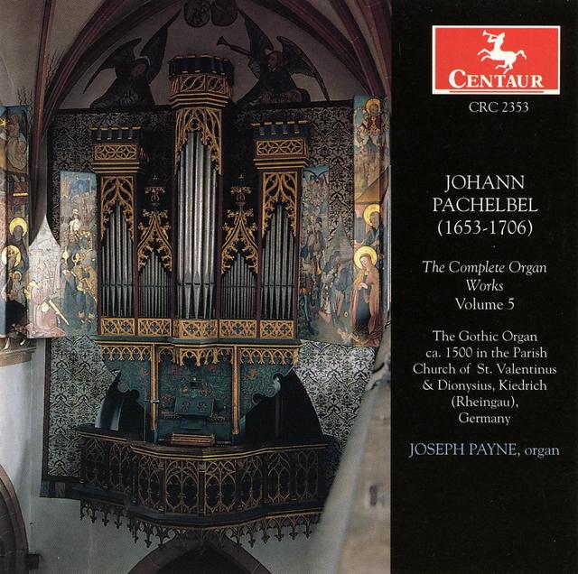 Album cover art for The Complete Organ Works, Volume 5