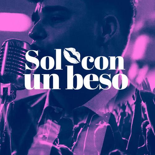 Album cover art for Sólo con un Beso