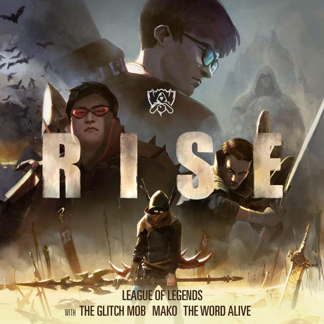 Album cover art for RISE