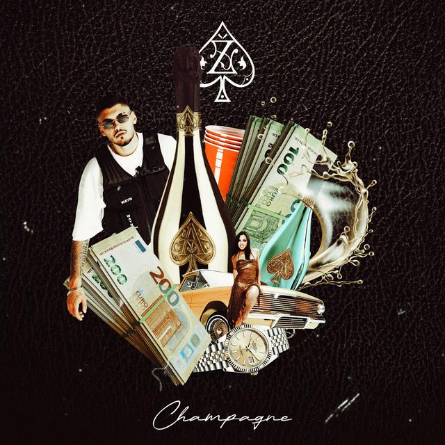 Album cover art for Champagne