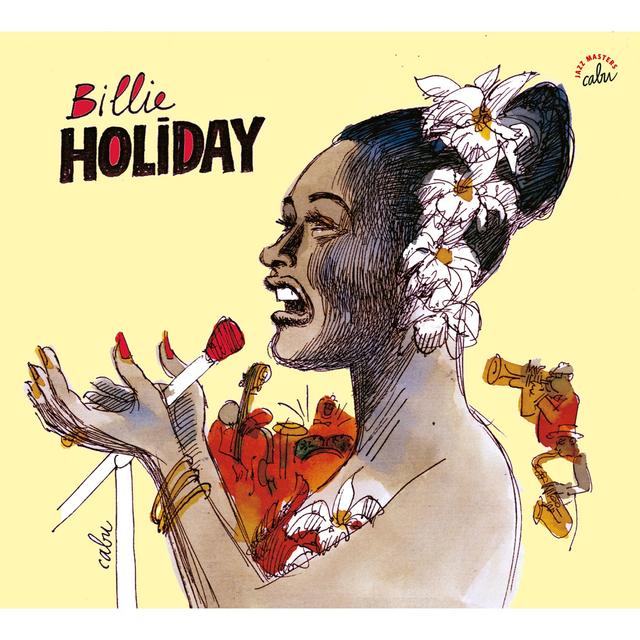 Album cover art for Anthologie Cabu : Billie Holiday