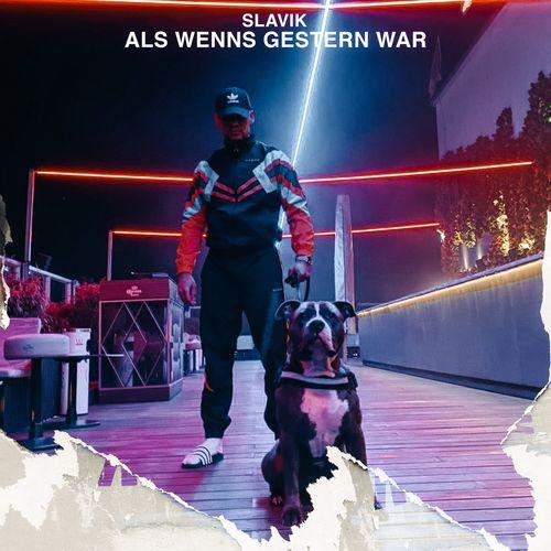 Album cover art for Als wenns gestern war