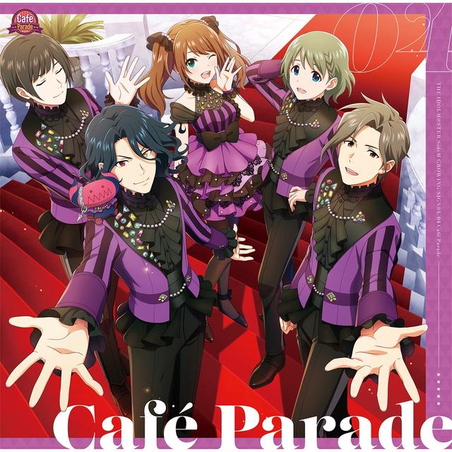 Album cover art for THE IDOLM@STER SideM GROWING SIGN@L 04 Café Parade