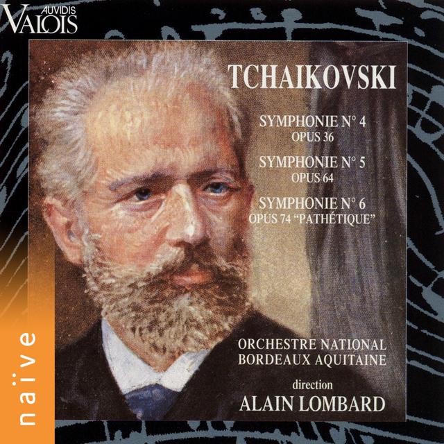 Album cover art for Tchaikovski: Symphonies Nos. 4, 5 & 6