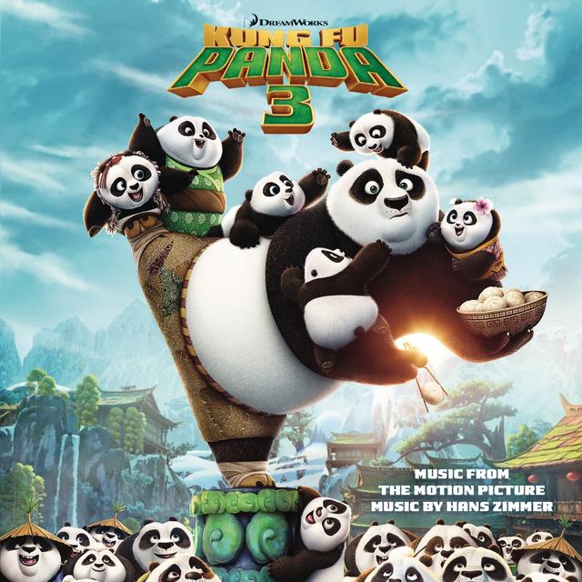 Album cover art for Kung Fu Panda 3 [B.O.F.]