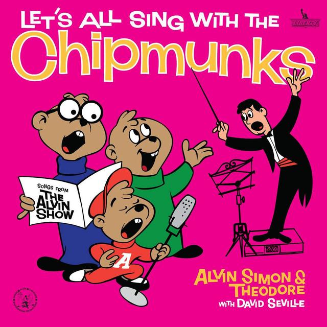 Album cover art for Let's All Sing with The Chipmunks