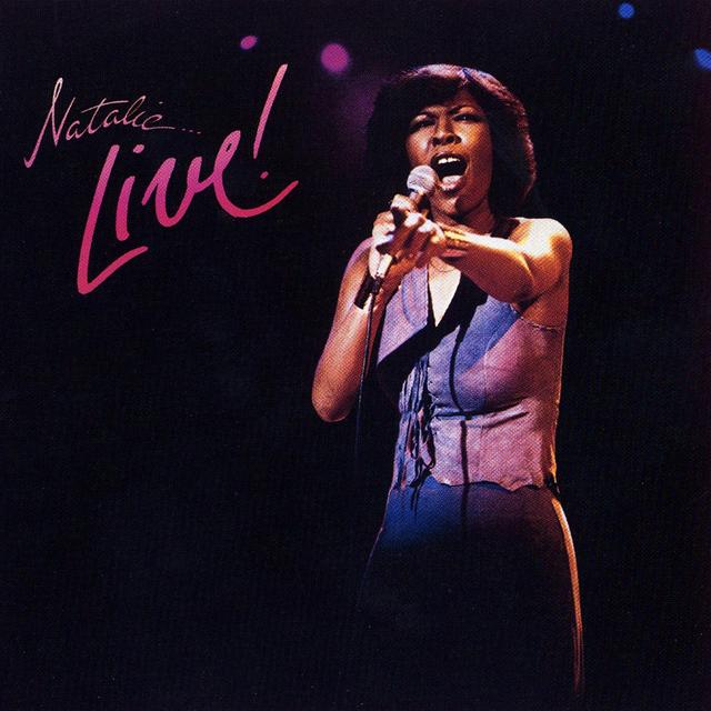 Album cover art for Natalie Live!