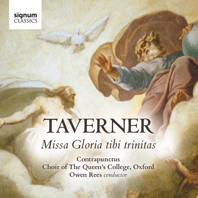 Album cover art for Taverner : Missa Gloria Tibi Trinitas