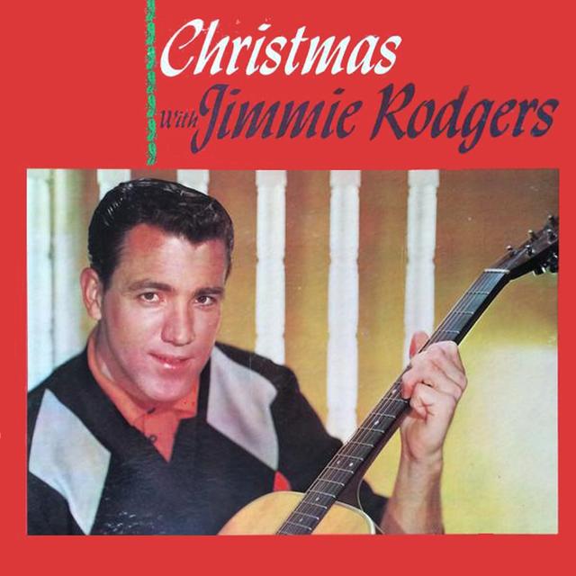 Album cover art for Christmas with Jimmie Rodgers