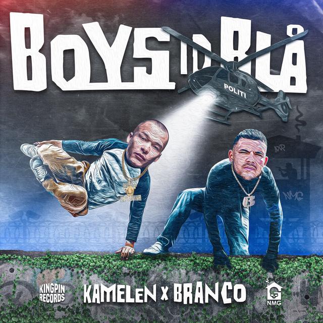 Album cover art for Boys I D Blå