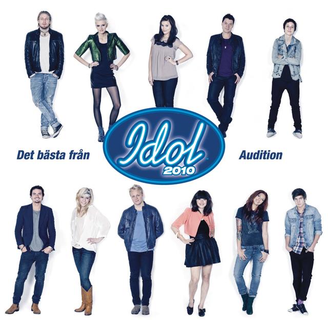 Album cover art for Det Bästa Från Idol 2010 Audition