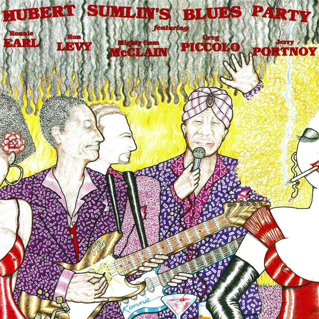 Album cover art for Hubert Sumlin's Blues Party