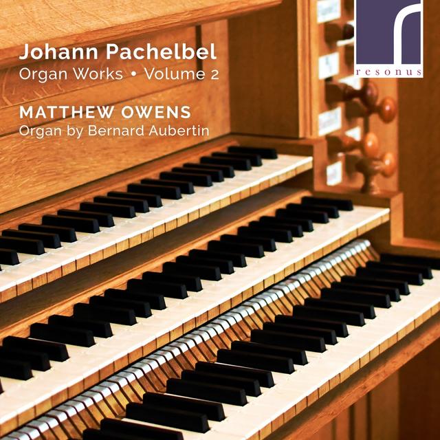 Album cover art for Organ Works, Volume 2