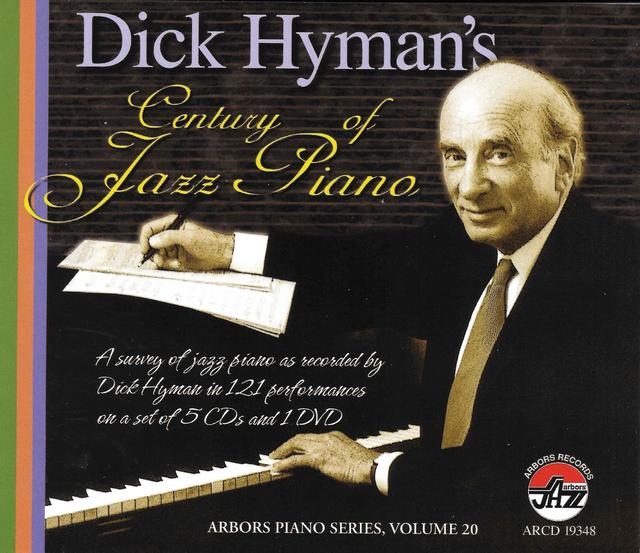 Album cover art for Dick Hyman's Century Of Jazz Piano