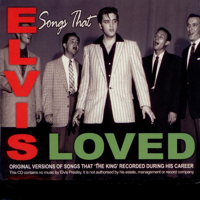 Album cover art for Songs That Elvis Loved