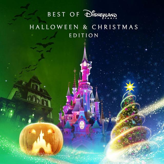 Album cover art for Best of Disneyland Paris: Halloween & Christmas Edition