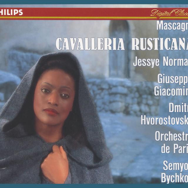 Album cover art for Mascagni: Cavalleria Rusticana