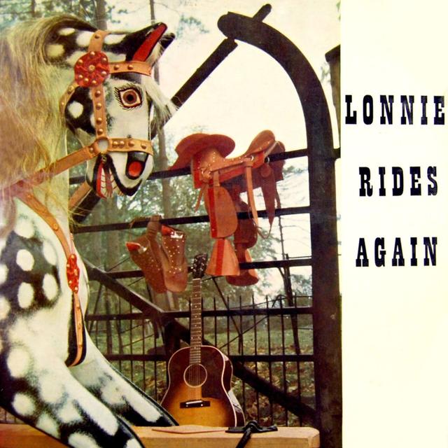 Album cover art for Lonnie Rides Again