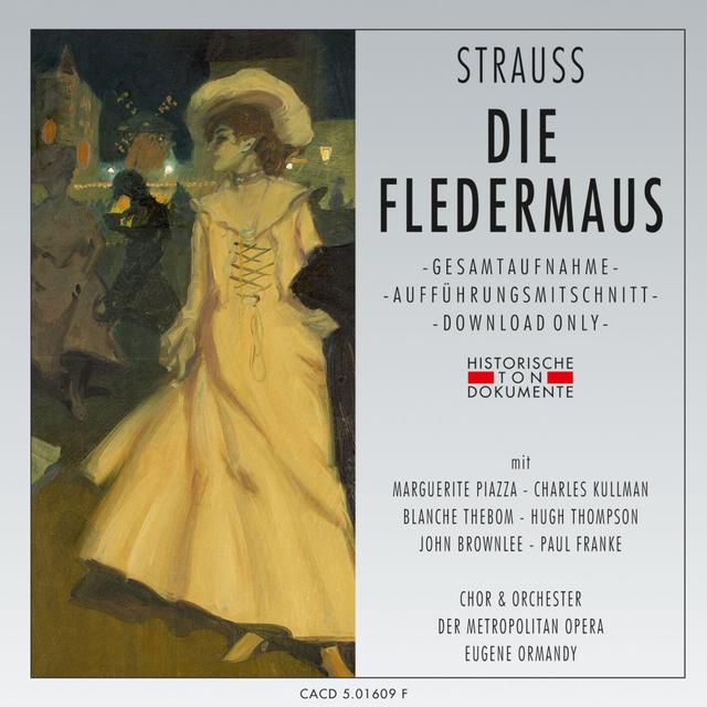 Album cover art for Johann Strauss: Die Fledermaus [rosalinde]