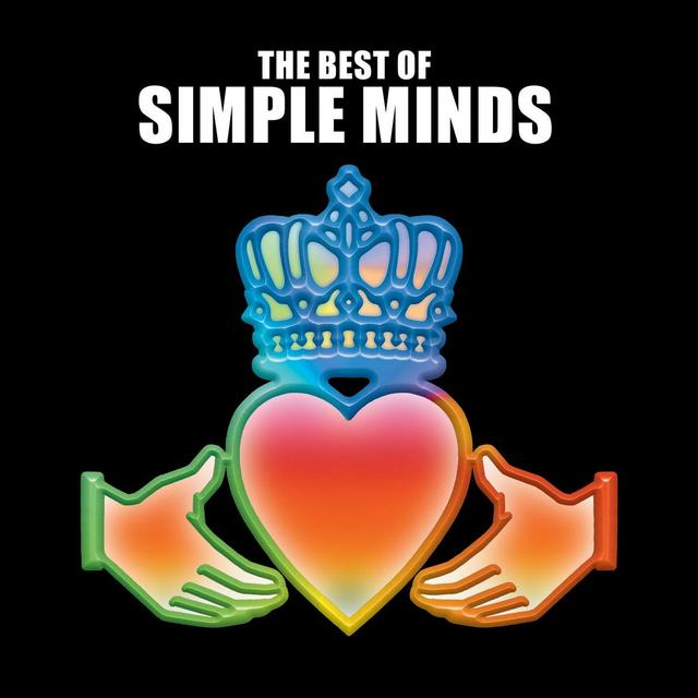 Album cover art for The Best of Simple Minds