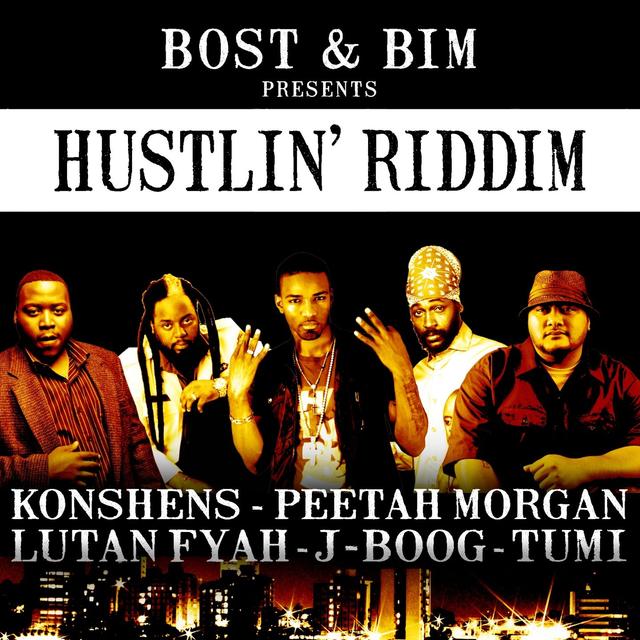 Album cover art for Hustlin' Riddim