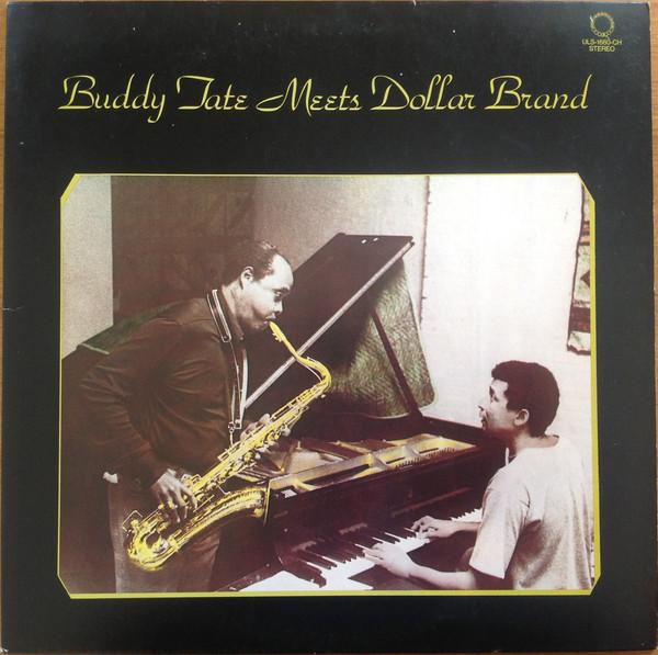 Album cover art for Buddy Tate Meets Dollar Brand