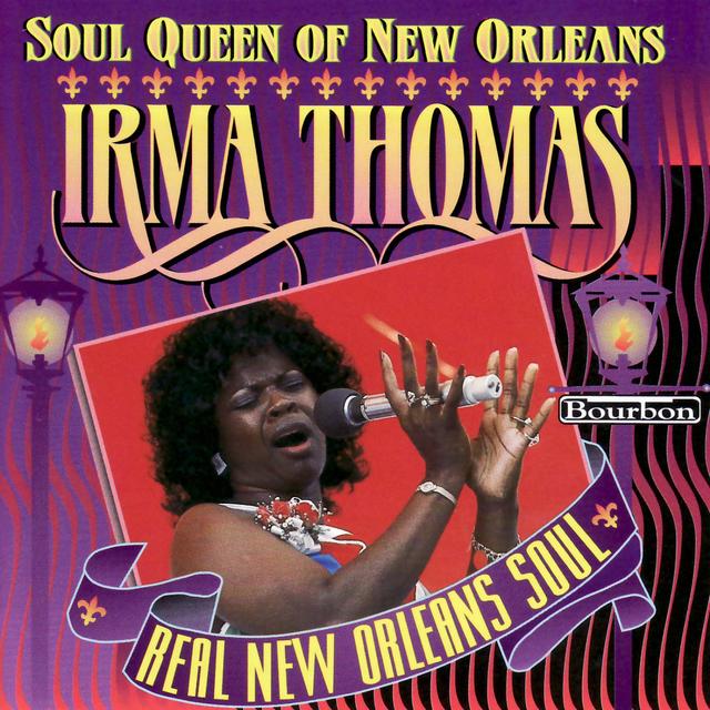 Album cover art for Soul Queen of New Orleans