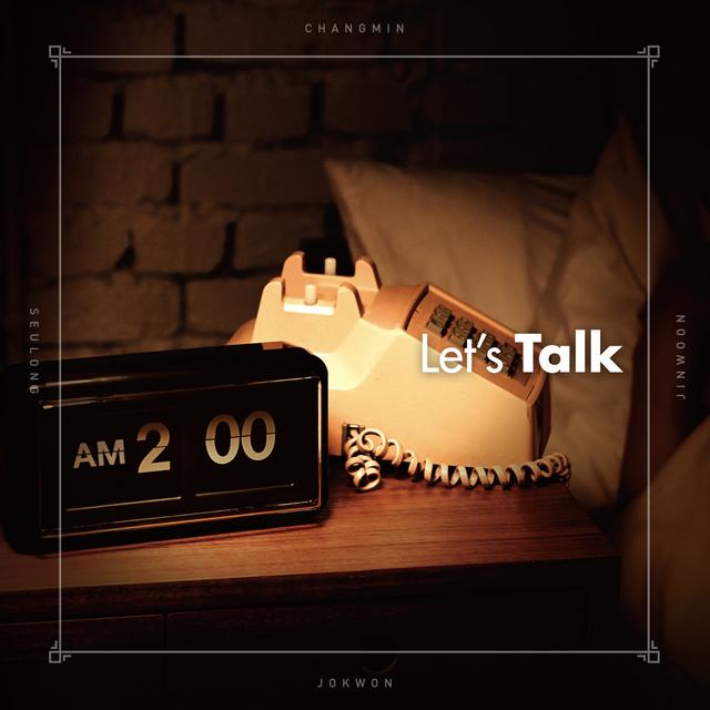 Album cover art for Let's Talk