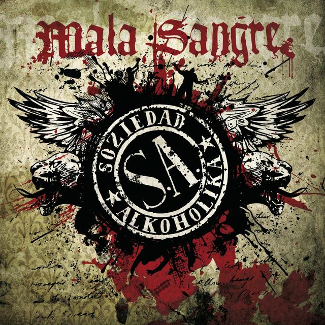 Album cover art for Mala Sangre