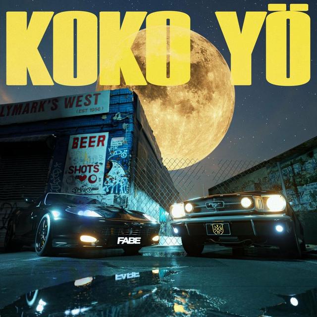 Album cover art for Koko Yö (feat. JVG)