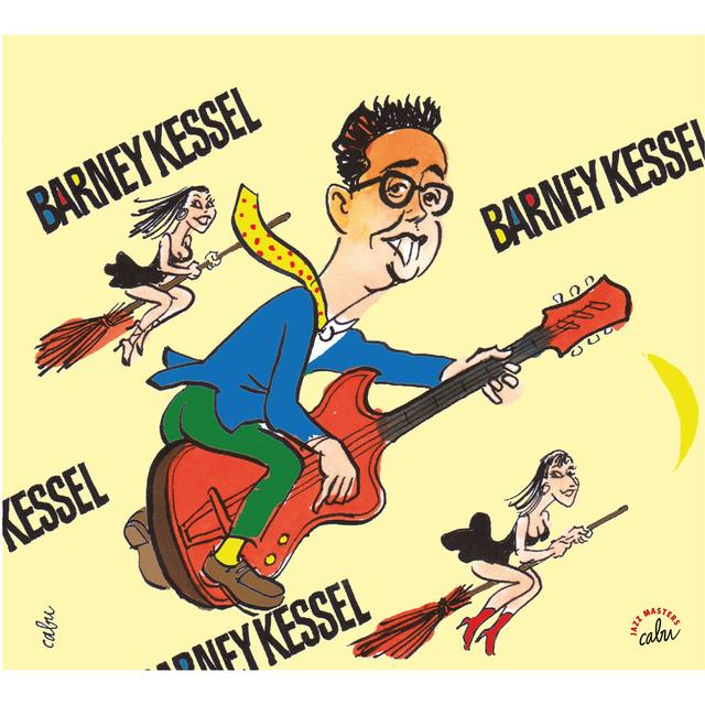 Album cover art for Cabu Jazz Masters: Barney Kessel - An Anthology By Cabu