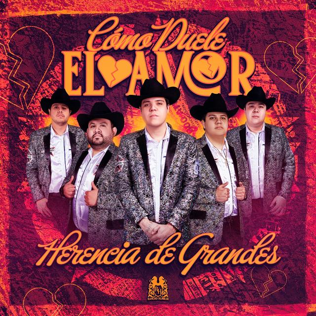 Album cover art for Como Duele El Amor