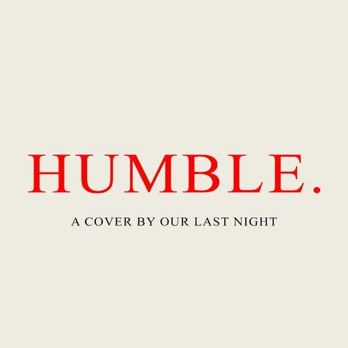 Album cover art for HUMBLE.