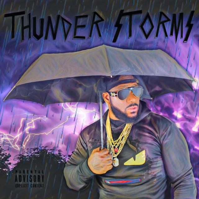 Album cover art for Thunderstorms