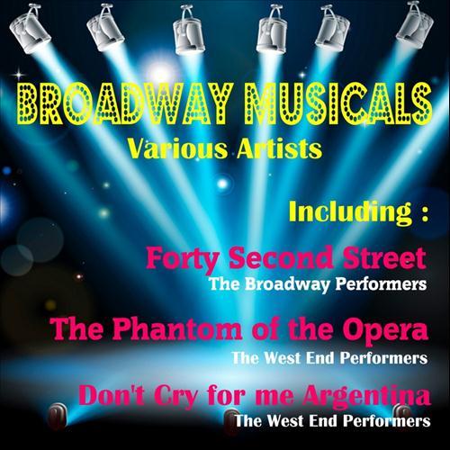 Album cover art for Broadway Musicals