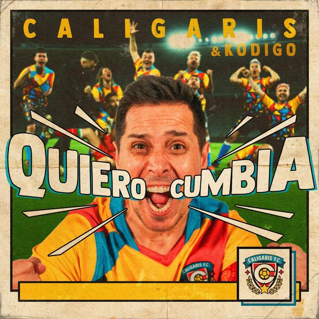 Album cover art for Quiero Cumbia