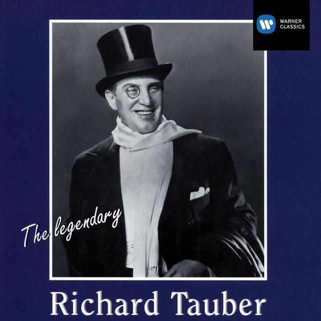 Album cover art for The Legendary Richard Tauber