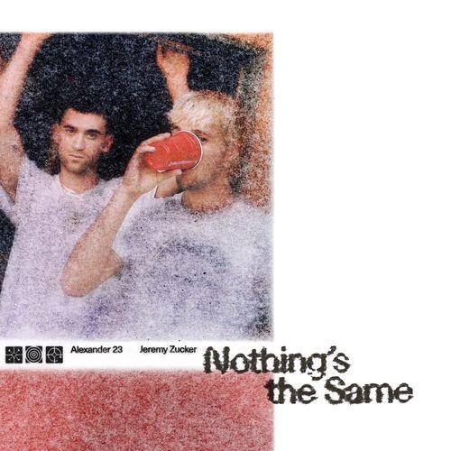 Lyric cover art as blurred background