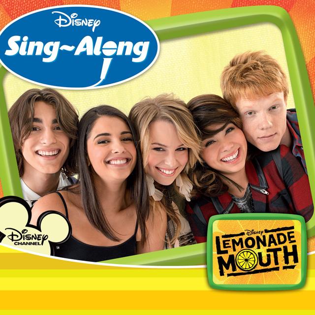 Album cover art for Disney Singalong - Lemonade Mouth