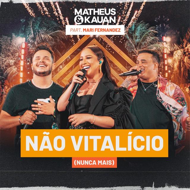 Album cover art for Não Vitalício