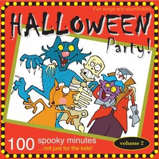 Album cover art for Halloween Party! Vol. 2