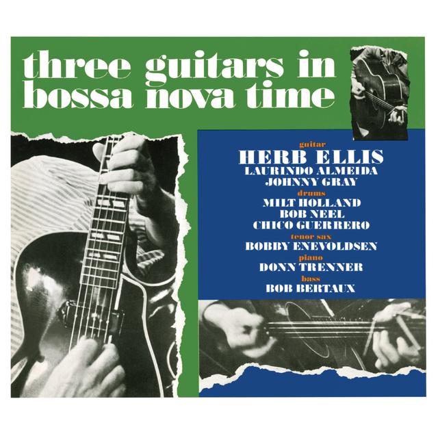 Album cover art for Three Guitars In Bossa Nova Time