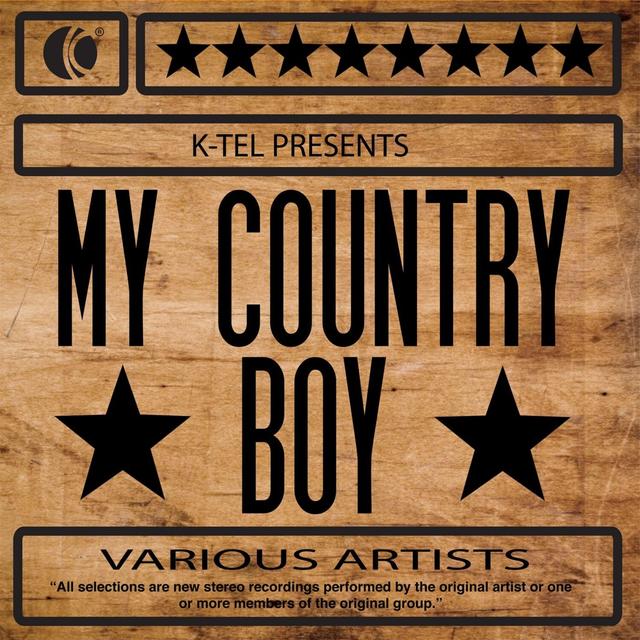 Album cover art for My Country Boy