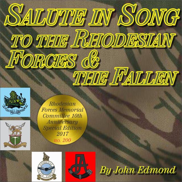 Album cover art for Salute in Song to the Rhodesian Forces & the Fallen