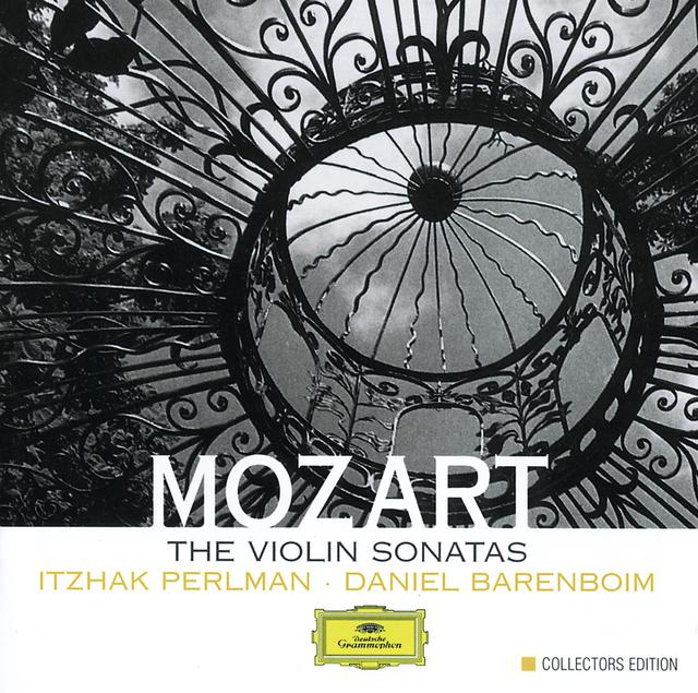 Album cover art for Mozart : The Violin Sonatas